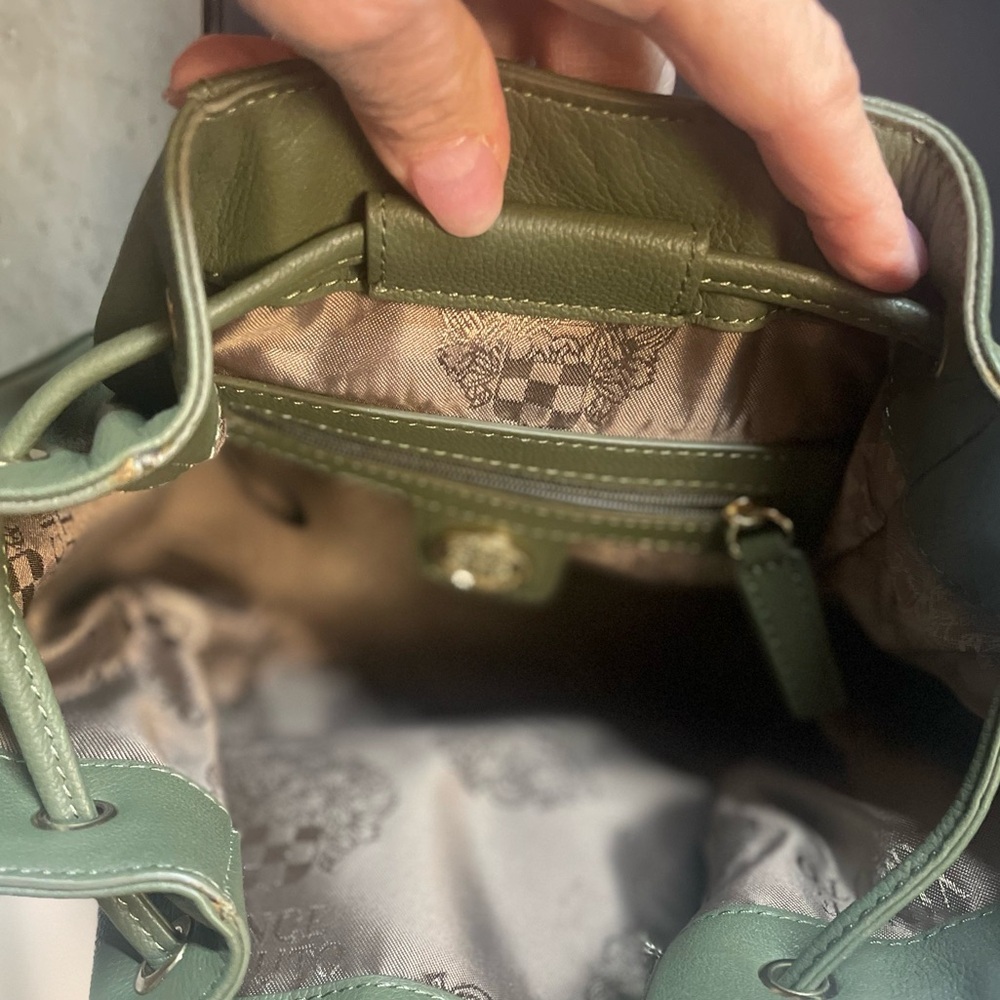 Vince Camuto Janet Drawstring Bucket Bag In Green - image 4